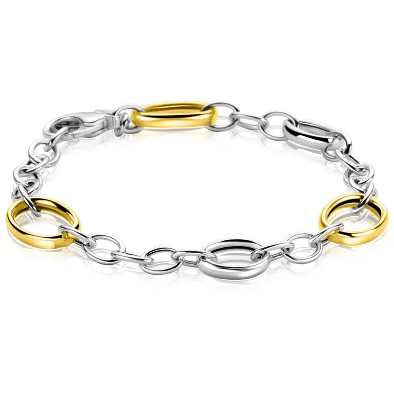 ZINZI Verguld Zilveren Armband ZIA2785