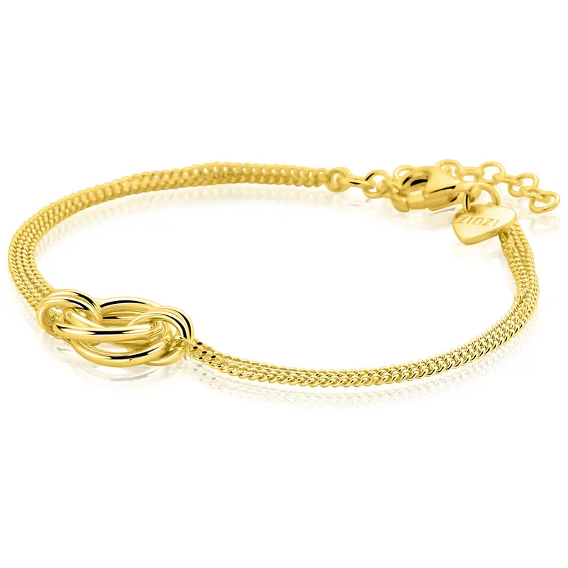 ZINZI Verguld Zilveren Armband ZIA2797
