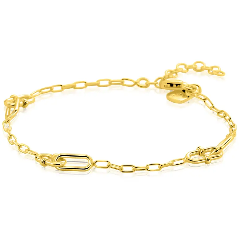 ZINZI Verguld Zilveren Armband ZIA2798