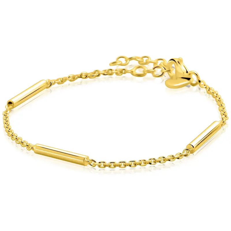 ZINZI Verguld Zilveren Armband ZIA2800G