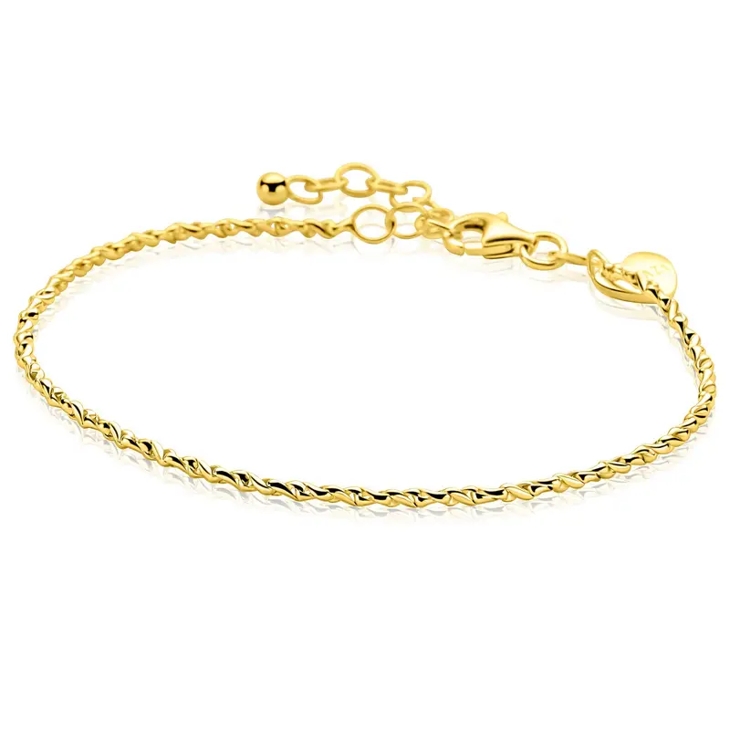 ZINZI Verguld Zilveren Armband ZIA2843G