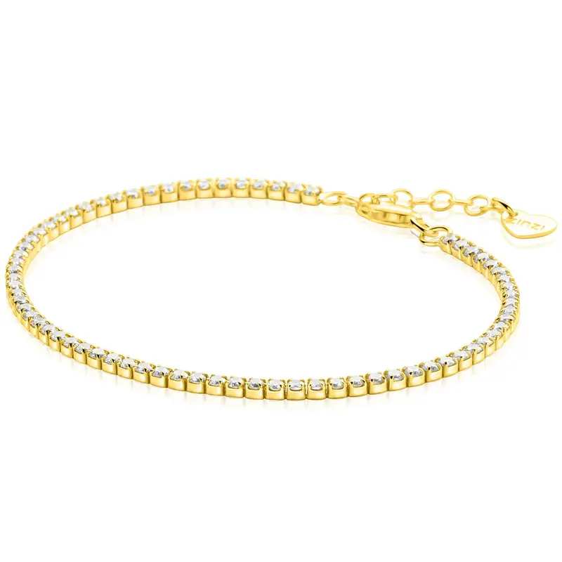ZINZI Verguld Zilveren Armband ZIA2892