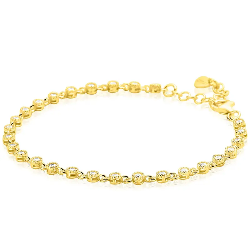 ZINZI Verguld Zilveren Armband ZIA2893Y