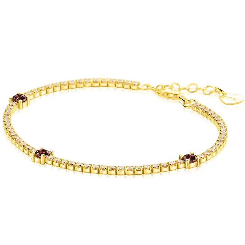 ZINZI Verguld Zilveren Armband ZIA2894C