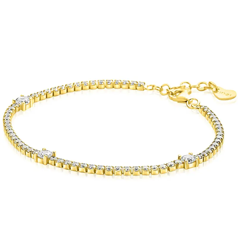 ZINZI Verguld Zilveren Armband ZIA2894Y