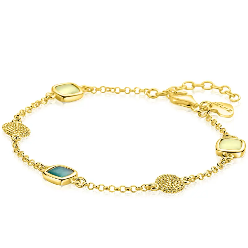ZINZI Verguld Zilveren Armband ZIA2904