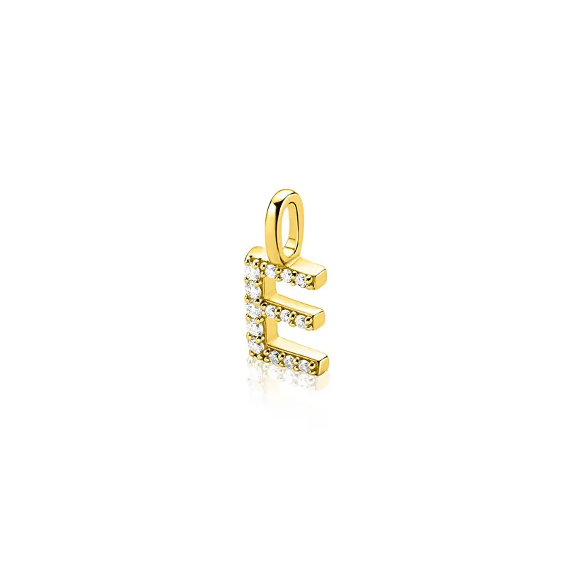 ZINZI Verguld Zilveren Hanger ZIH2828-E
