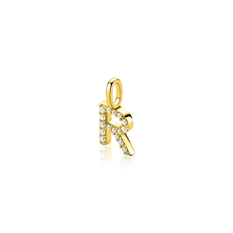 ZINZI Verguld Zilveren Hanger ZIH2828-R