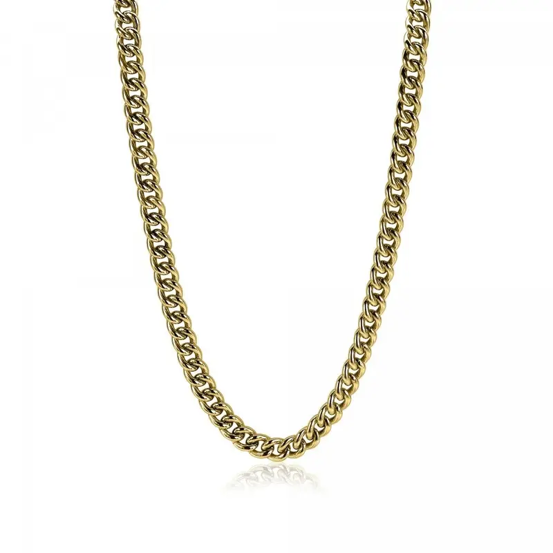 ZINZI Verguld Zilveren Ketting ZIC1056G