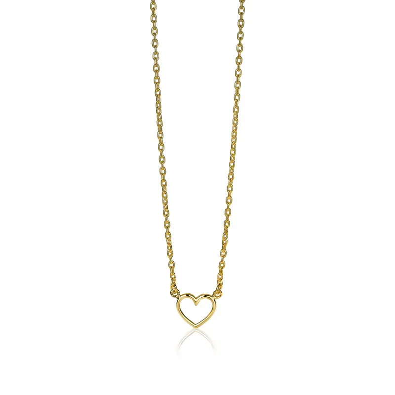 ZINZI Verguld Zilveren Ketting ZIC1420G