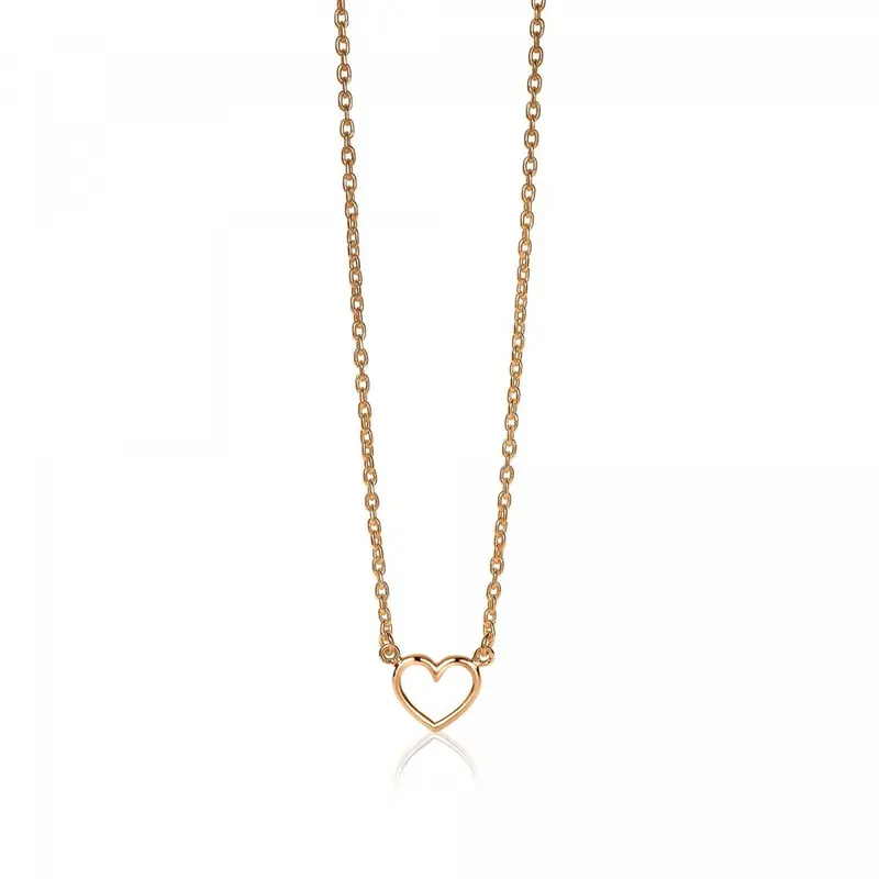 ZINZI Verguld Zilveren Ketting ZIC1420R