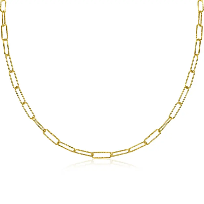 ZINZI Verguld Zilveren Ketting ZIC1992G