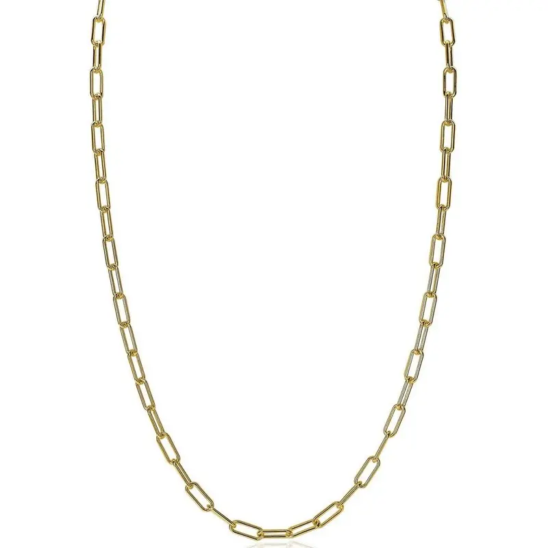 ZINZI Verguld Zilveren Ketting ZIC2202G