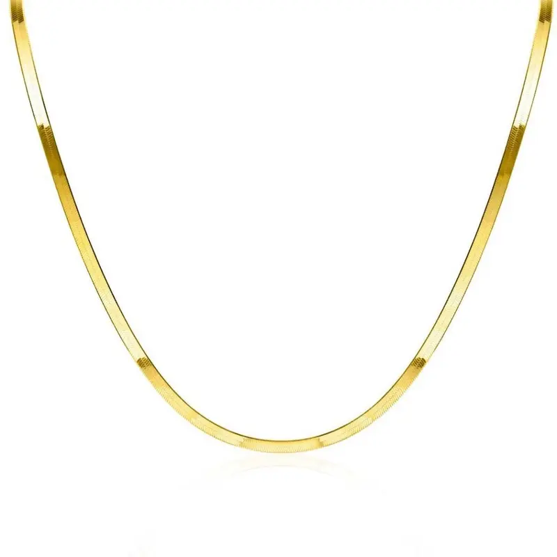 ZINZI Verguld Zilveren Ketting ZIC2292G