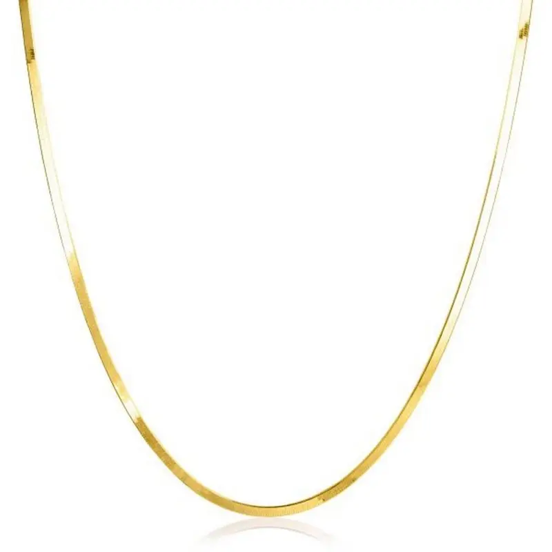 ZINZI Verguld Zilveren Ketting ZIC2360