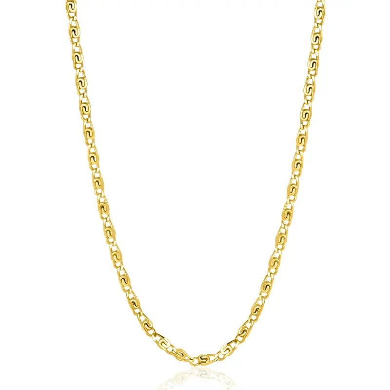 ZINZI Verguld Zilveren Ketting ZIC2479G