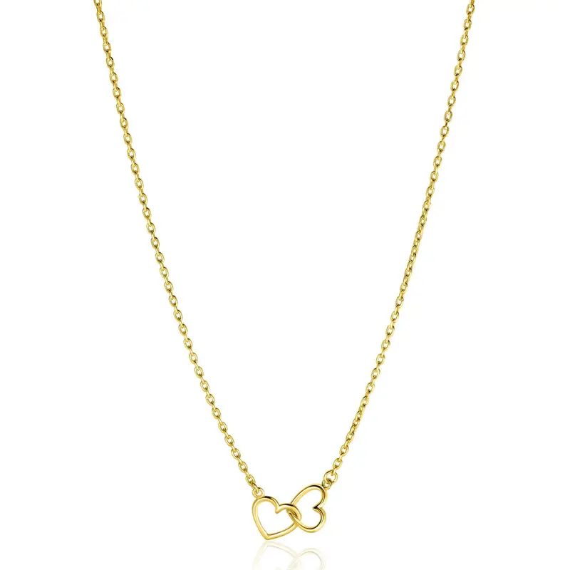 ZINZI Verguld Zilveren Ketting ZIC2513G