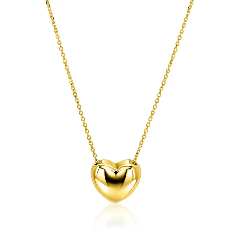 ZINZI Verguld Zilveren Ketting ZIC2672G