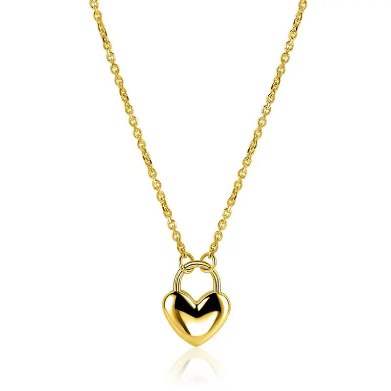 ZINZI Verguld Zilveren Ketting ZIC2673G