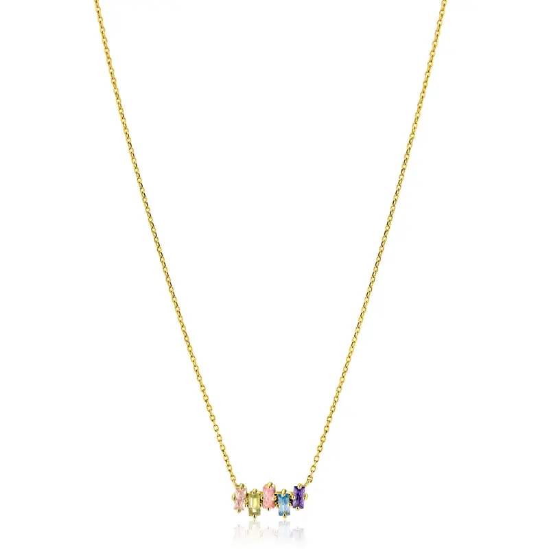 ZINZI Verguld Zilveren Ketting ZIC2739
