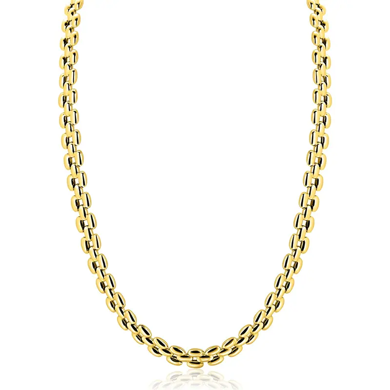 ZINZI Verguld Zilveren Ketting ZIC2764G