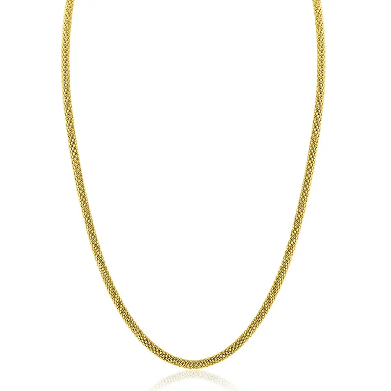 ZINZI Verguld Zilveren Ketting ZIC2765G