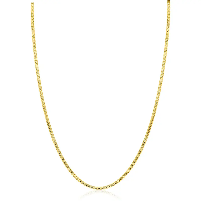 ZINZI Verguld Zilveren Ketting ZIC2842G