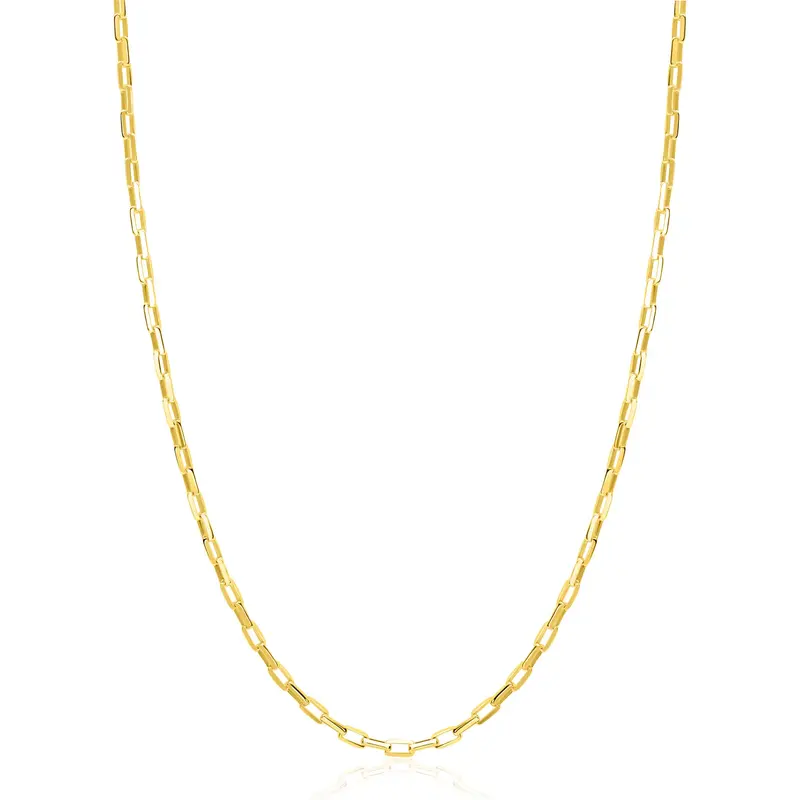 ZINZI Verguld Zilveren Ketting ZIC2845G