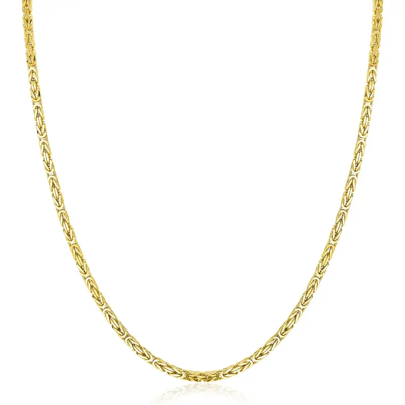 ZINZI Verguld Zilveren Ketting ZIC2846G
