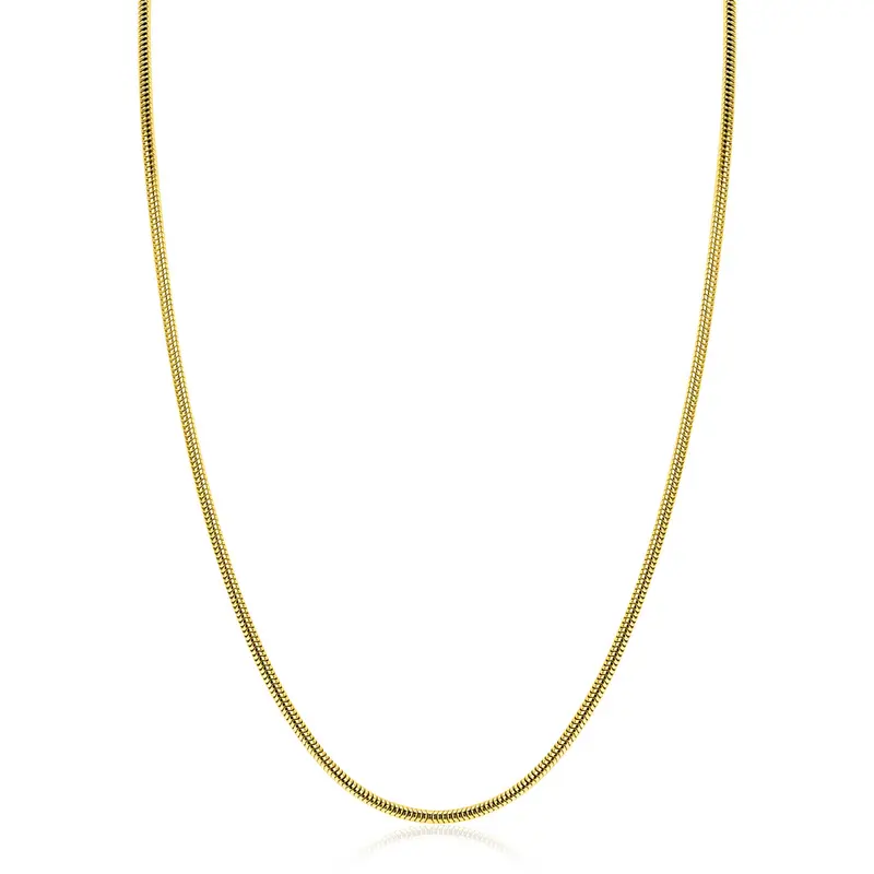 ZINZI Verguld Zilveren Ketting ZIC2849G