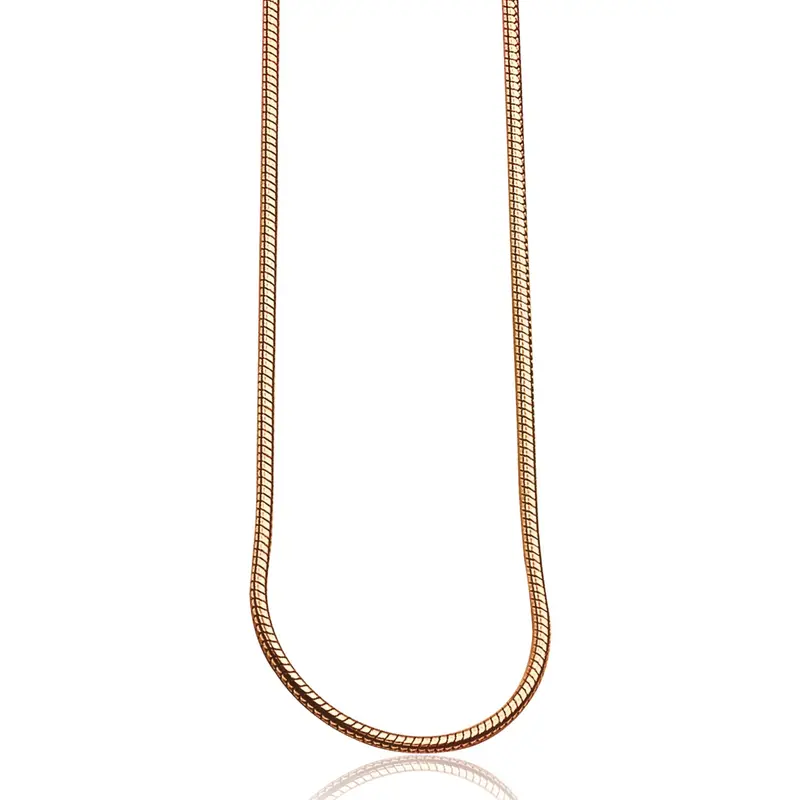 ZINZI Verguld Zilveren Ketting ZISL45R