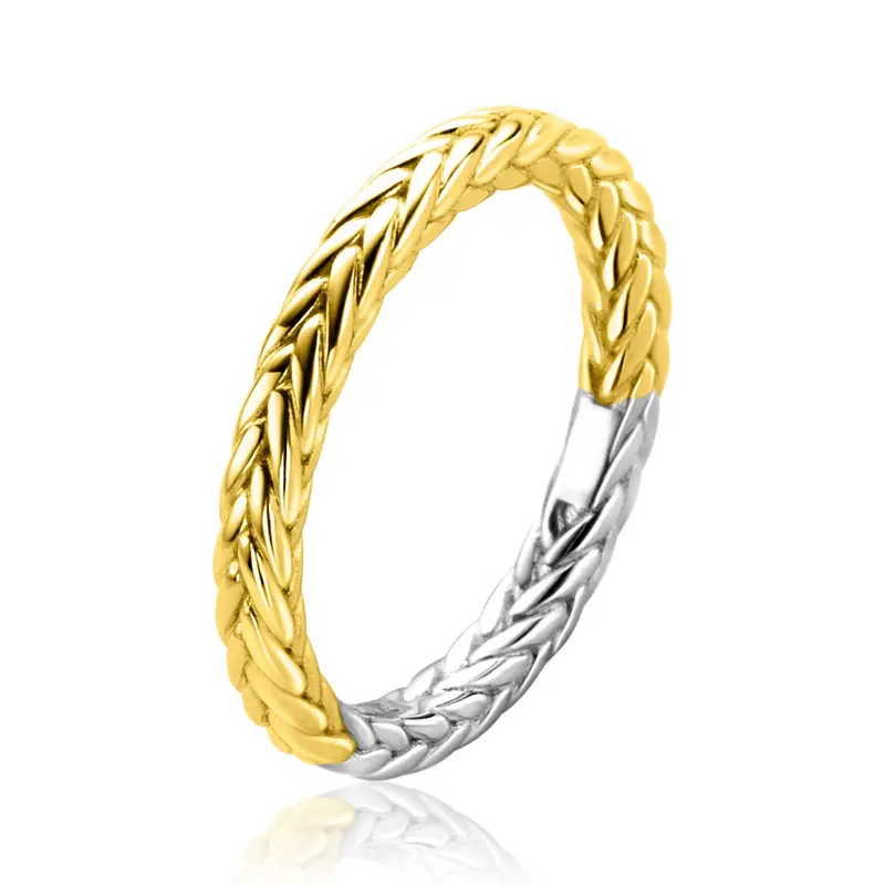 ZINZI Verguld Zilveren Ring ZIR2553G