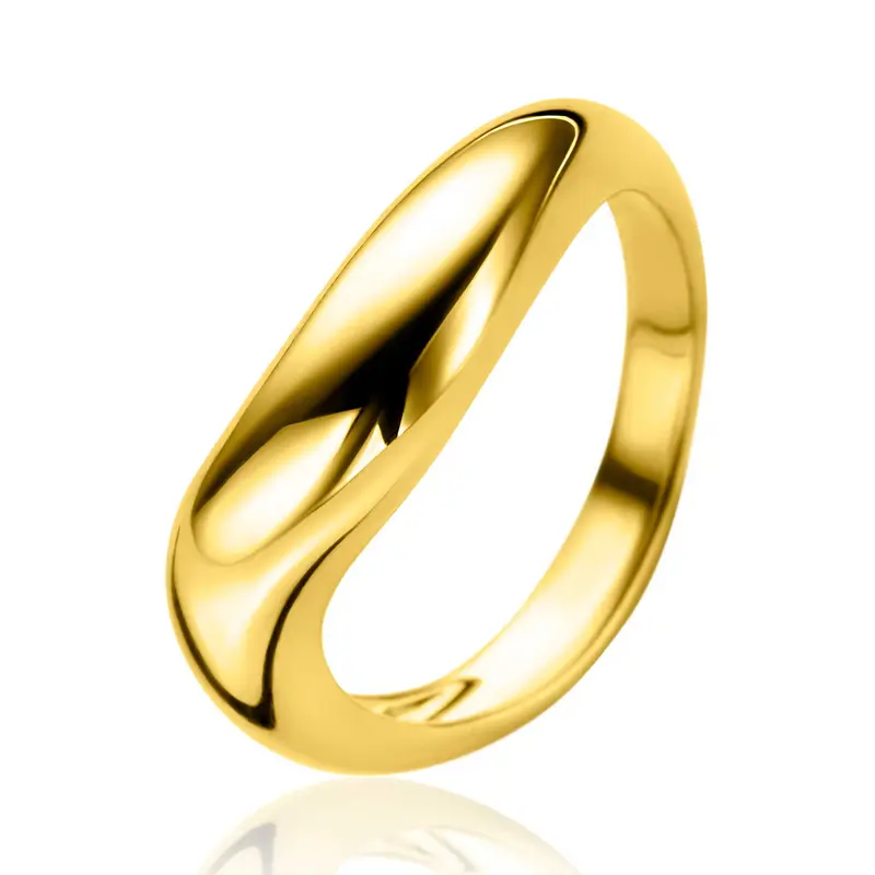 ZINZI Verguld Zilveren Ring ZIR2609G