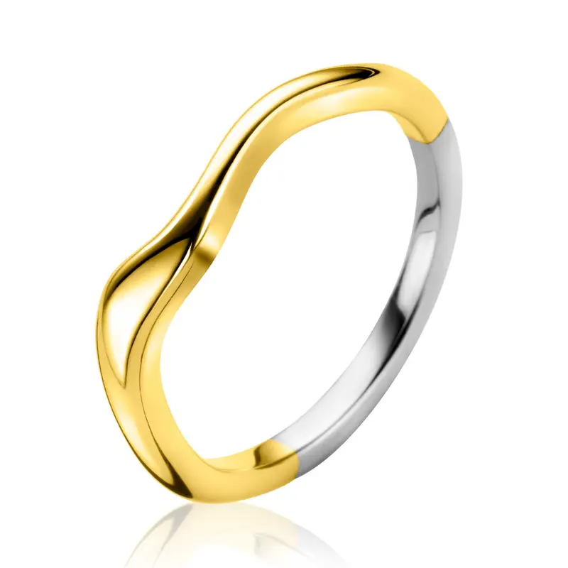 ZINZI Verguld Zilveren Ring ZIR2627G
