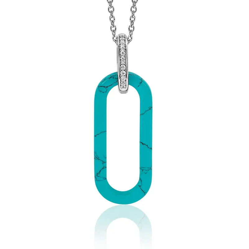 ZINZI Zilveren Hanger ZIH2456T