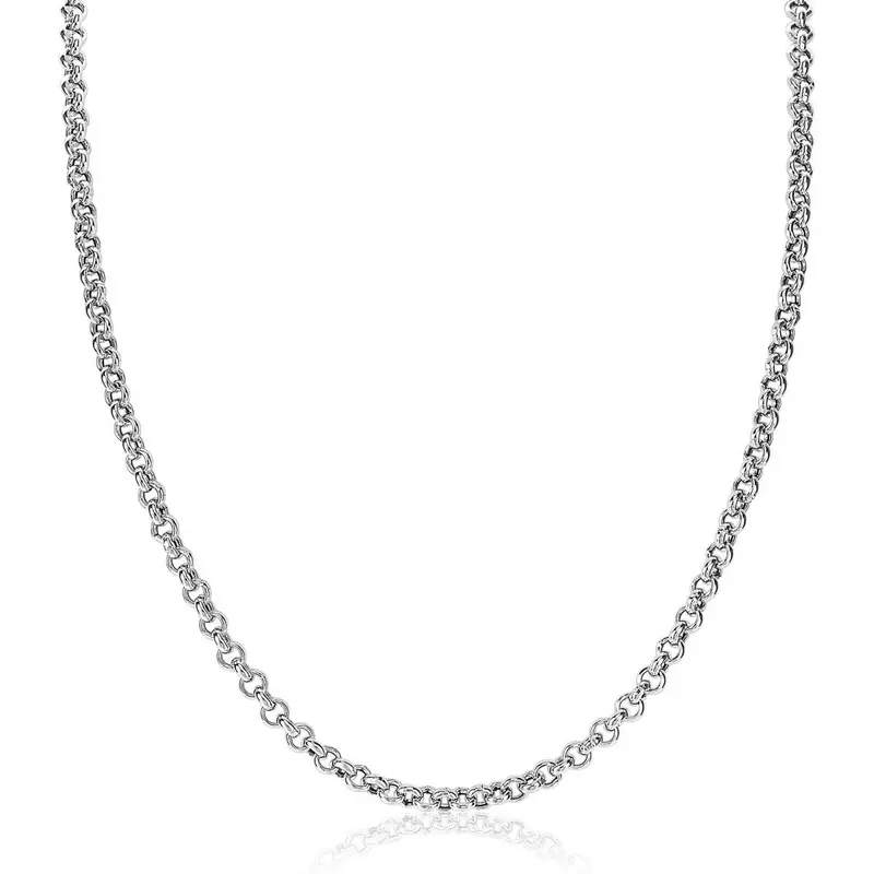 ZINZI Zilveren Ketting ZIC1911