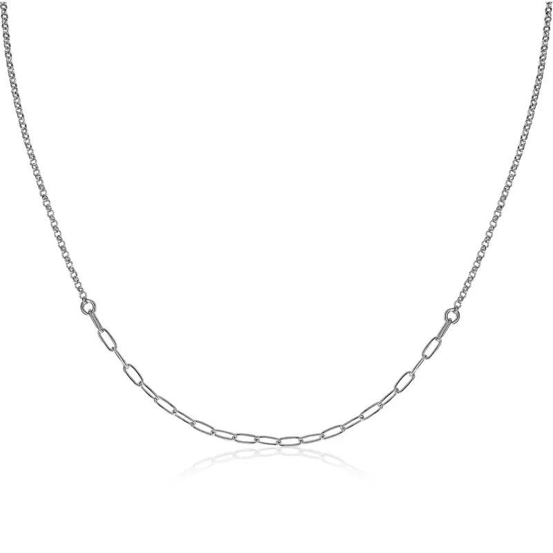 ZINZI Zilveren Ketting ZIC1989