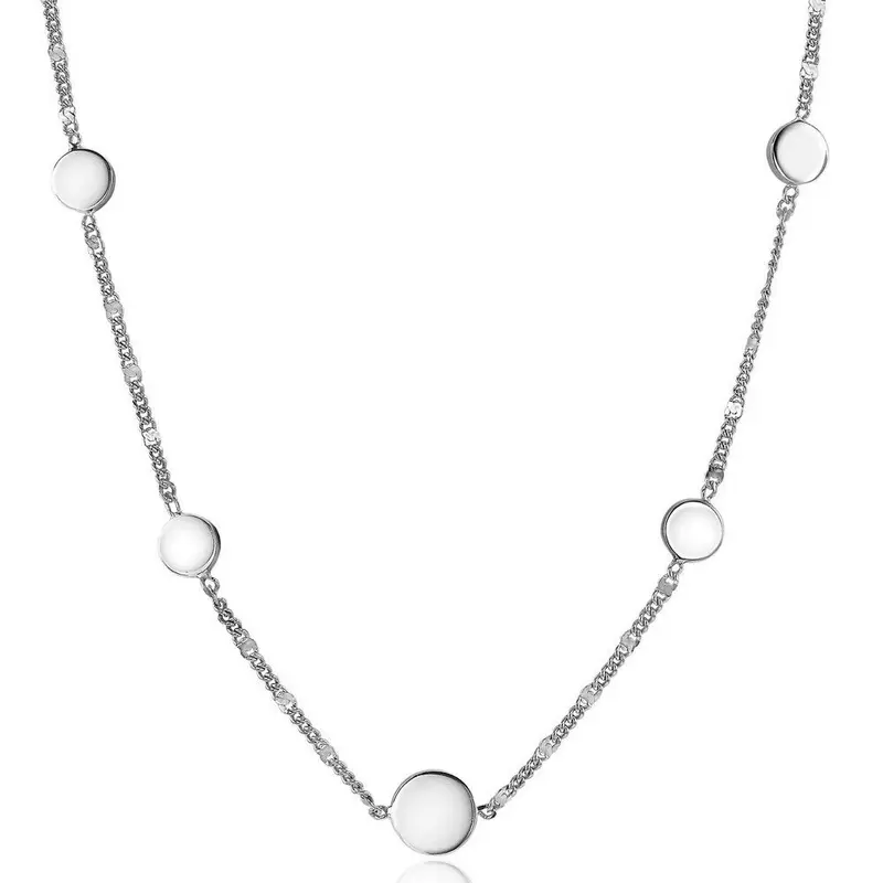 ZINZI Zilveren Ketting ZIC2158