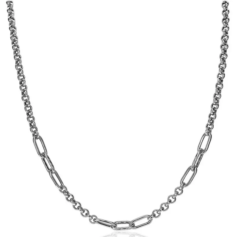 ZINZI Zilveren Ketting ZIC2205