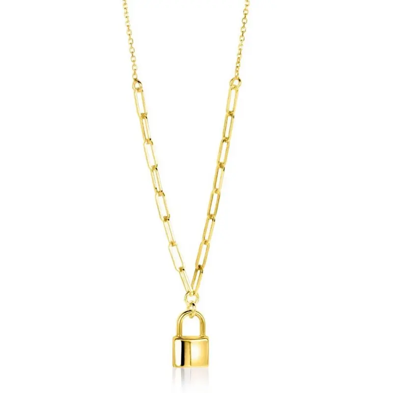 ZINZI Zilveren Ketting ZIC2355G