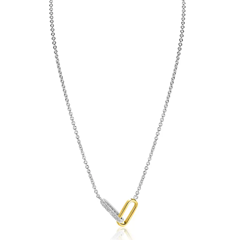 ZINZI Zilveren Ketting ZIC2758