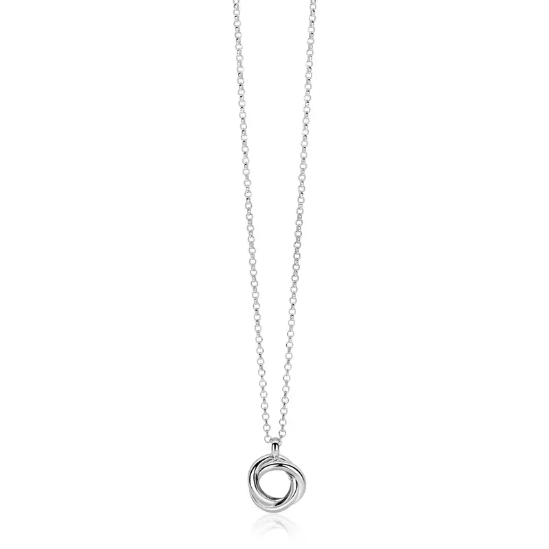 ZINZI Zilveren Ketting ZIC2890
