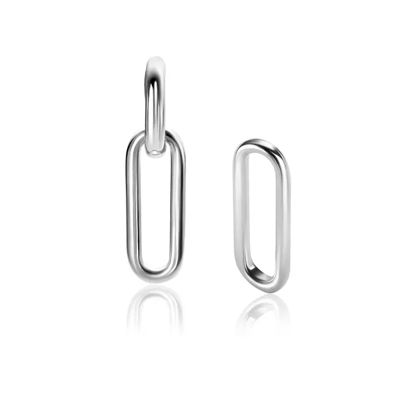 ZINZI Zilveren Oorbedels ZICH2415