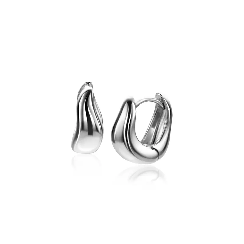 ZINZI Zilveren Oorbellen ZIO2608