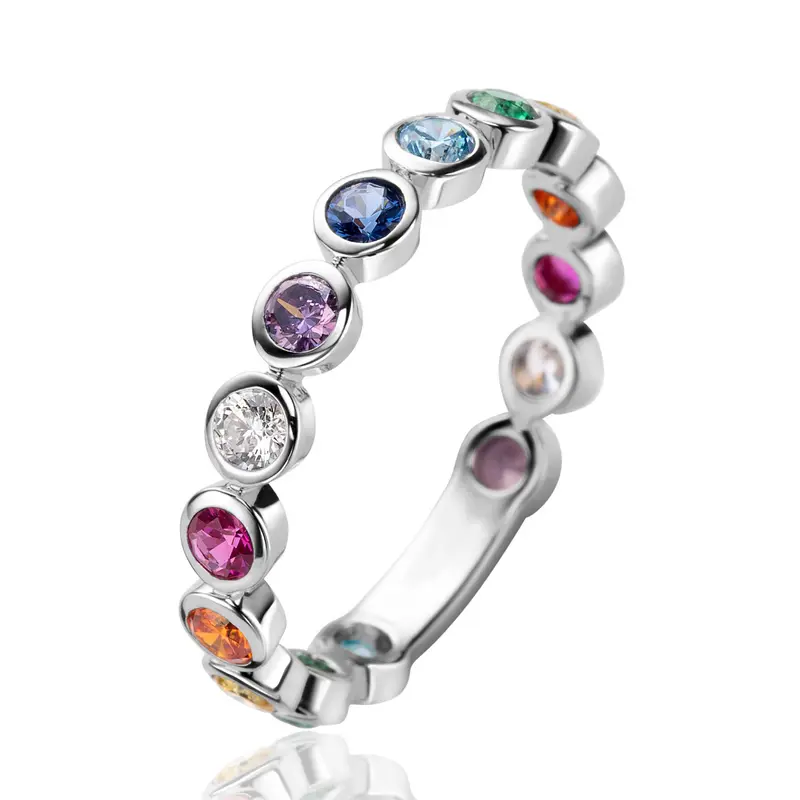 ZINZI Zilveren Ring met Zirkonia ZIR2599