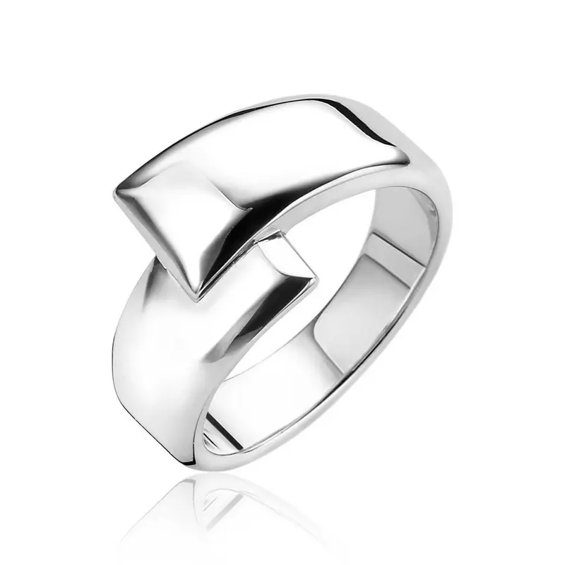 ZINZI Zilveren Ring MVR16