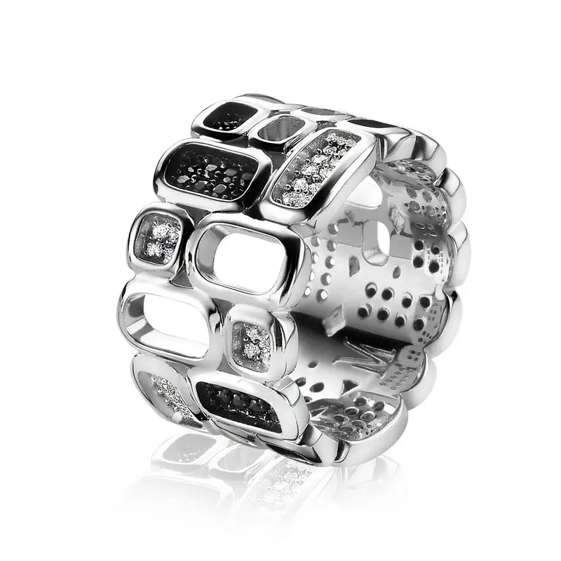 ZINZI Zilveren Ring MVR3Z