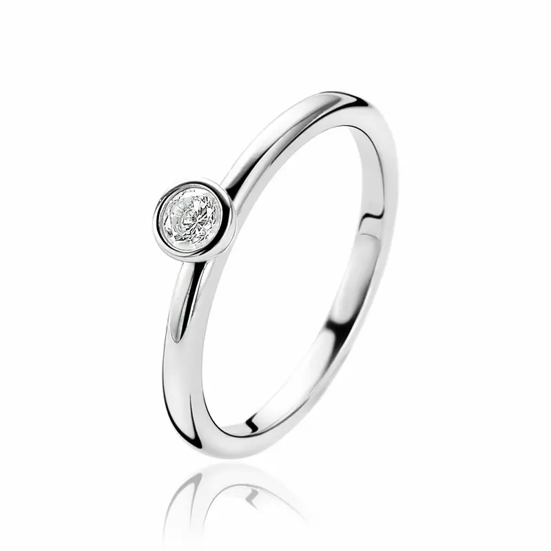ZINZI Zilveren Ring ZIR1177