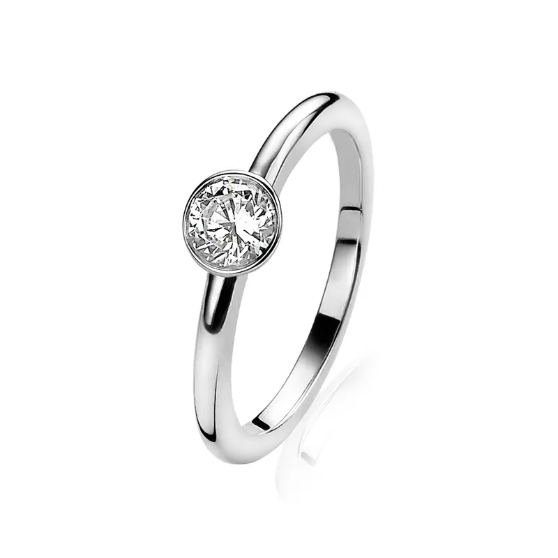 ZINZI Zilveren Ring ZIR1298