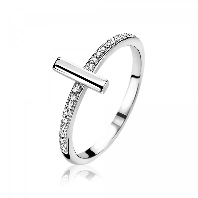 ZINZI Zilveren Ring ZIR1474